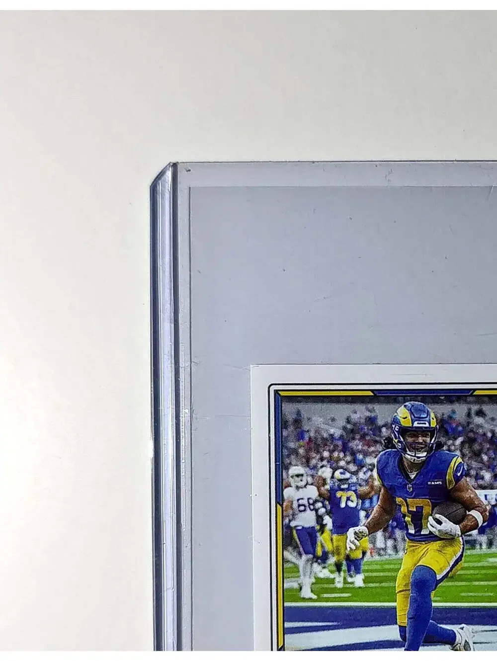 Puka Nacua 2025 Panini NFL #508 Sticker Los Angeles Rams